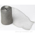 China Stainless steel knitted woven wire mesh Factory